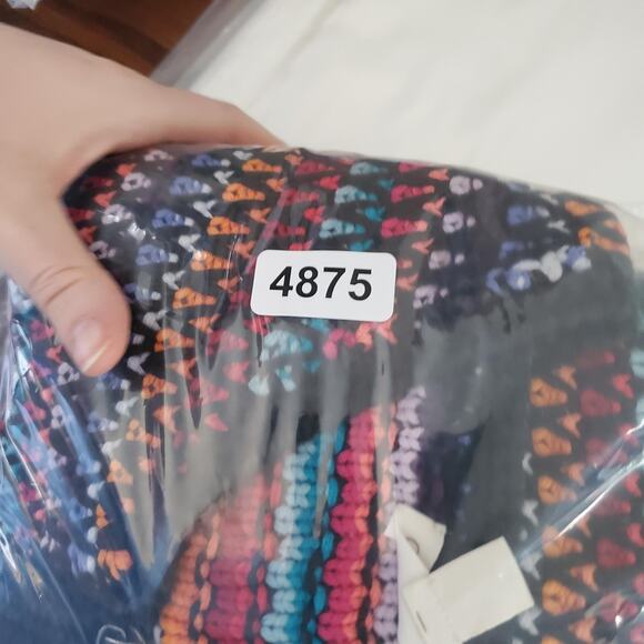 Coldwater Creek Sweater Womens 3X Multicolor Zip Front Knit Cardigan Long Sleeve - Picture 10 of 10